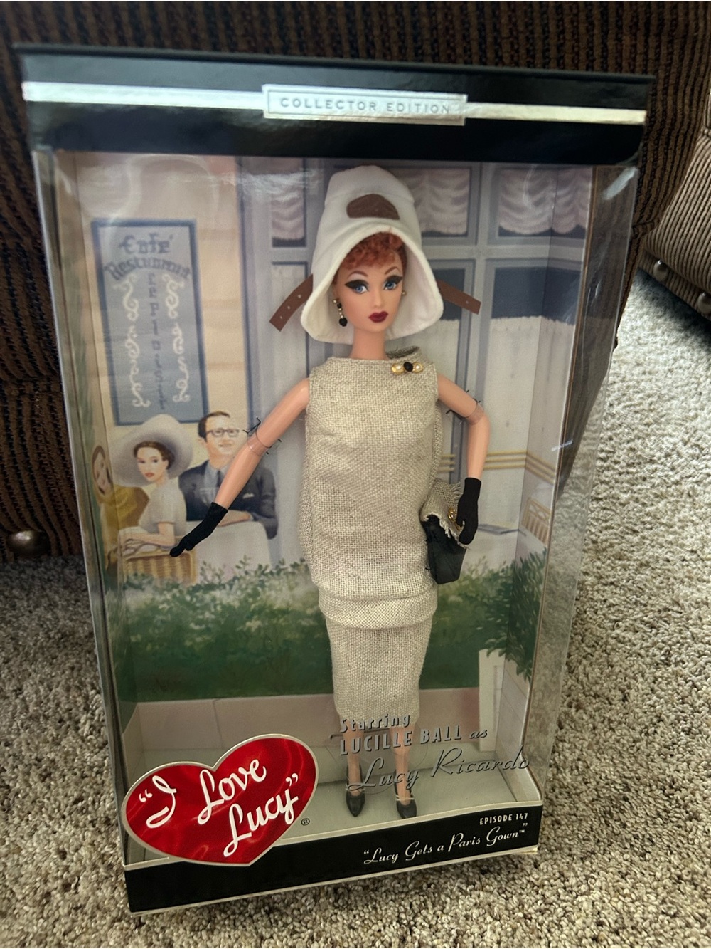Lucille Ball 'Lucy Gets a Paris Gown' Collectible Doll, Episode 147